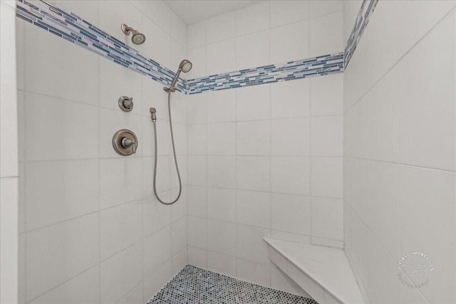 585 Apache Dr, Batavia, IL 60510 - bathroom with a tile shower