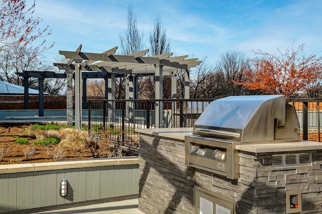 5415 N Sheridan Rd Unit 3004, Chicago, IL 60640 - view of patio featuring a pergola