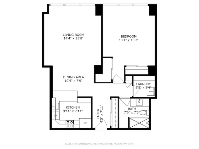 5415 N Sheridan Rd Unit 3004, Chicago, IL 60640 - room layout