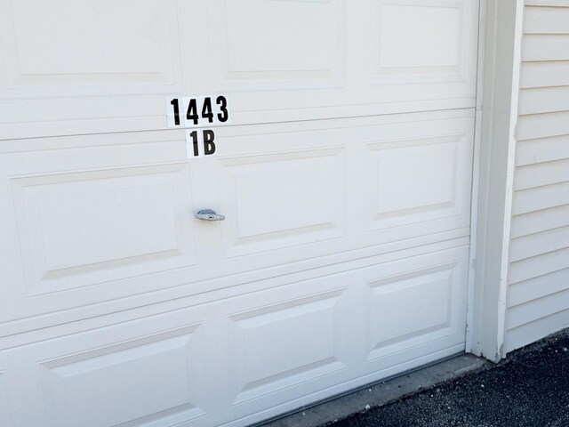 1443 Spring Brook Ct Unit 1B, Round Lake Beach, IL 60073 - view of garage