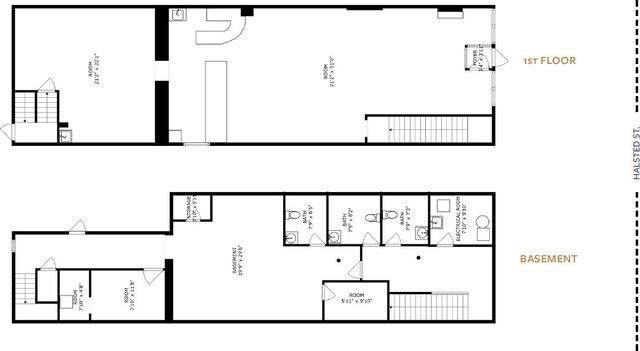 1623 N Halsted St, Chicago, IL 60614 - room layout