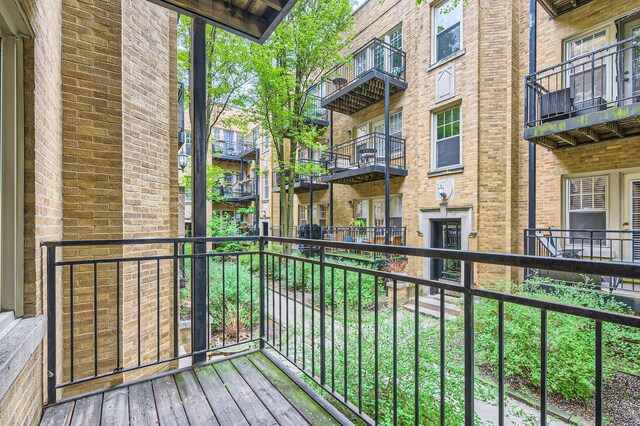 2241 N Lincoln Ave Unit 1A, Chicago, IL 60614 - view of balcony