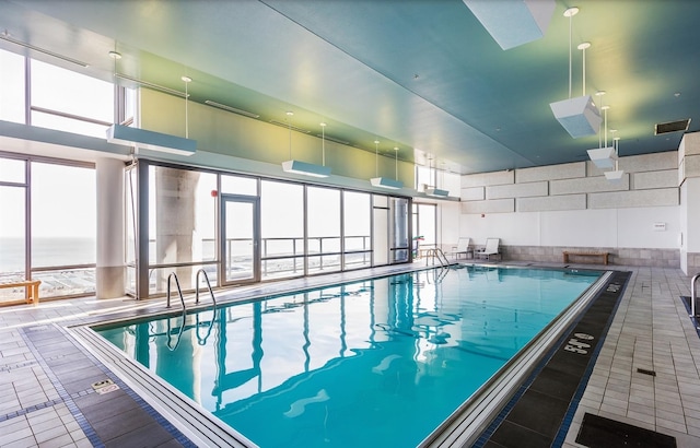 view of pool