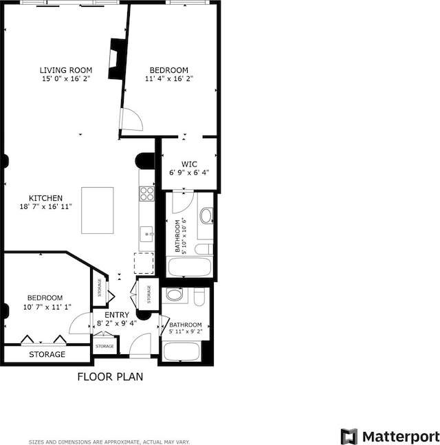 floor plan / room layout
