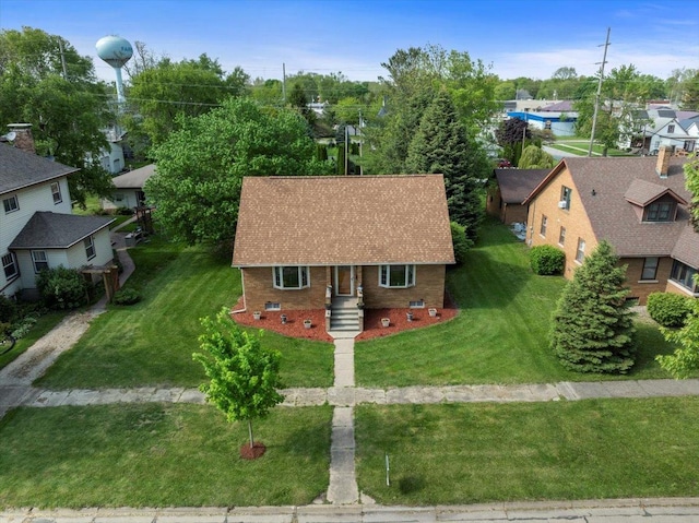 304 W Elm St, Fairbury, IL 61739 - aerial perspective of suburban area