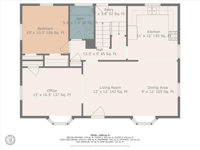 304 W Elm St, Fairbury, IL 61739 - room layout