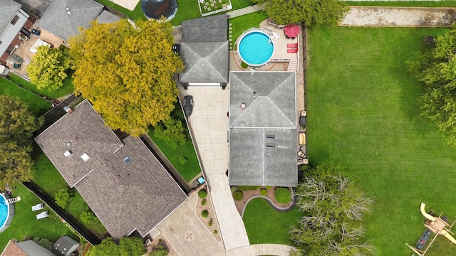 4690 W 130th Ct, Alsip, IL 60803 - bird's eye view of a pool