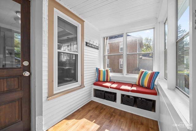 759 E Wilson St, Batavia, IL 60510 - sunroom with wood finished floors and plenty of natural light