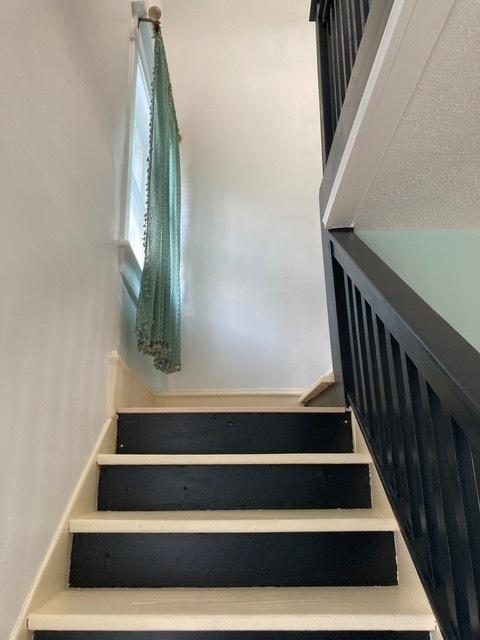 view of staircase