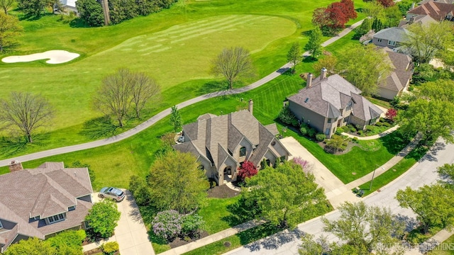 2401 Legacy Dr, Aurora, IL 60502 - aerial view of residential area featuring a local golf course