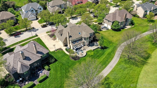 2401 Legacy Dr, Aurora, IL 60502 - aerial perspective of suburban area