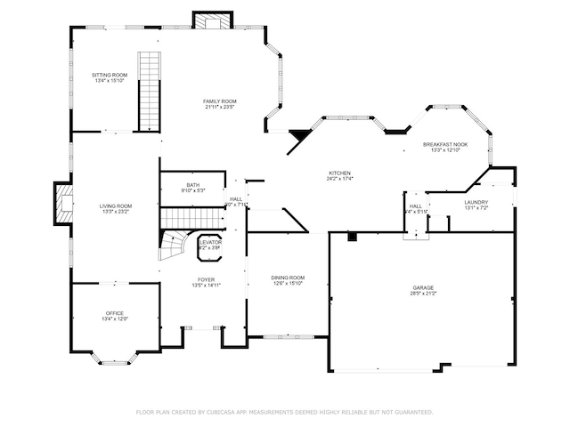 floor plan / room layout
