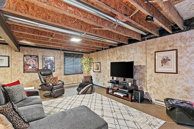 view of living area