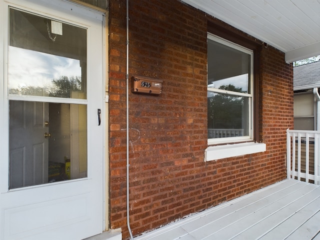 625 Ingraham Ave, Calumet City, IL 60409 - entrance to property featuring brick siding
