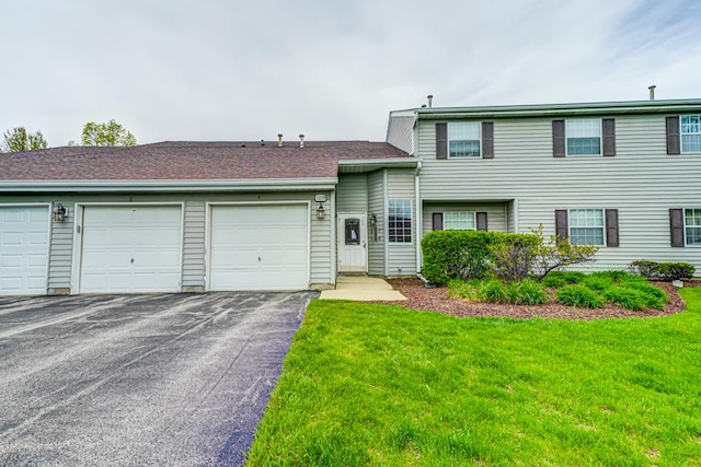 109 Gant Cir Unit B, Streamwood, IL 60107 - split level home featuring a front yard