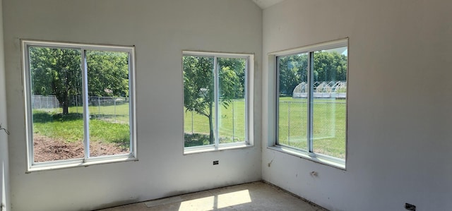 24415 W Quail Dr, Channahon, IL 60410 - unfurnished sunroom featuring plenty of natural light