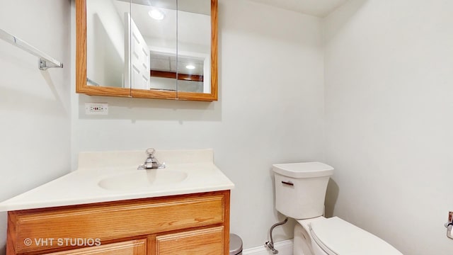 376 Willow Rd, Lakemoor, IL 60051 - bathroom with toilet and vanity