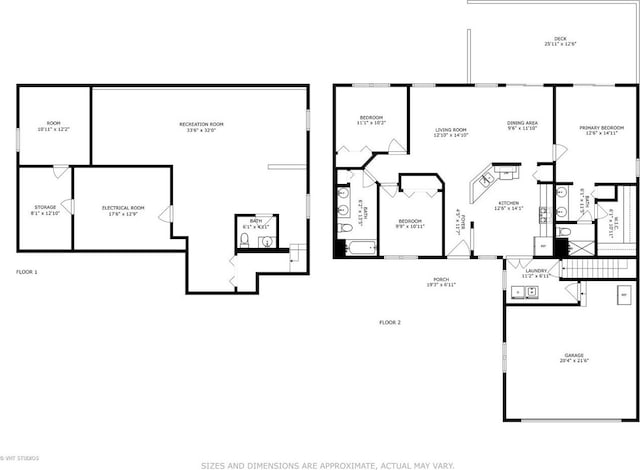 376 Willow Rd, Lakemoor, IL 60051 - view of property floor plan