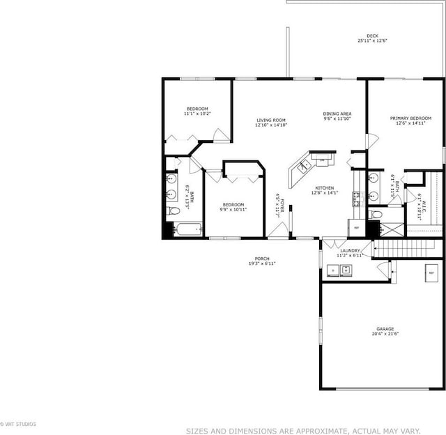 376 Willow Rd, Lakemoor, IL 60051 - view of property floor plan