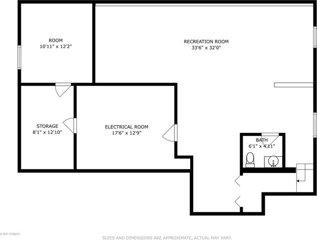 376 Willow Rd, Lakemoor, IL 60051 - view of property floor plan