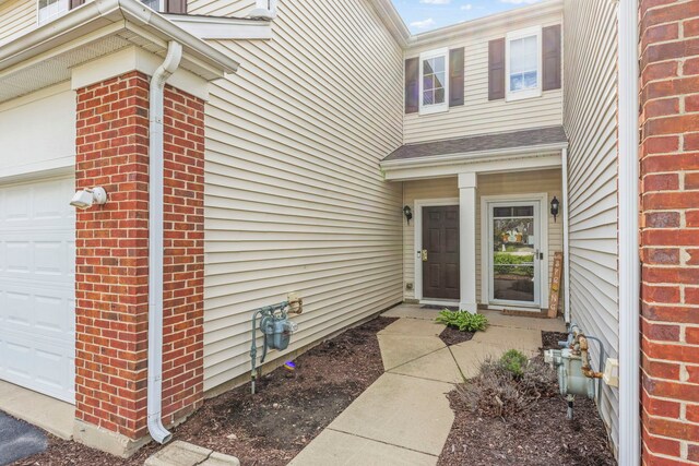 8529 Sawyer Ct, Joliet, IL 60431 - entrance to property featuring brick siding