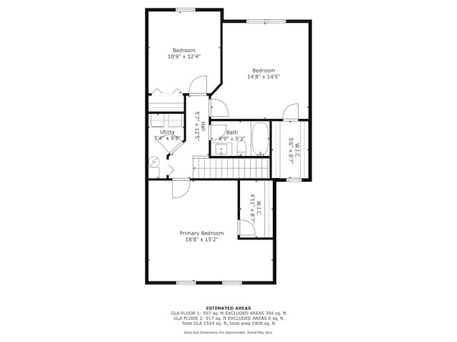 8529 Sawyer Ct, Joliet, IL 60431 - room layout