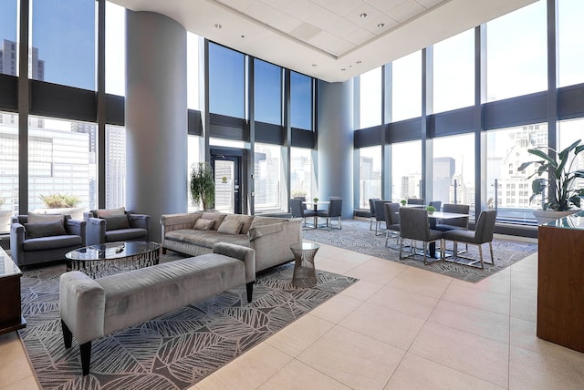 60 E Monroe St Unit 2705, Chicago, IL 60603 - lobby with a high ceiling