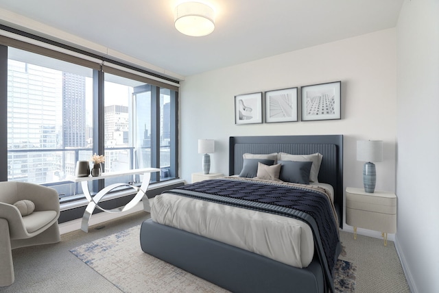 60 E Monroe St Unit 2705, Chicago, IL 60603 - bedroom featuring carpet and baseboards