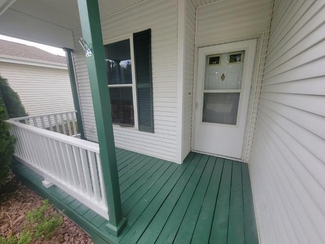 3404 Steeplechase Way, Grayslake, IL 60030 - view of wooden porch