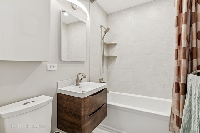 1450 Sandpebble Dr Unit 343, Wheeling, IL 60090 - full bath with shower / tub combo, toilet, and vanity