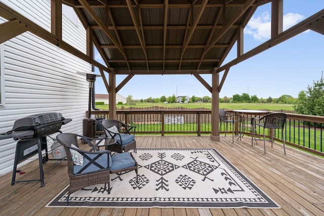 view of deck
