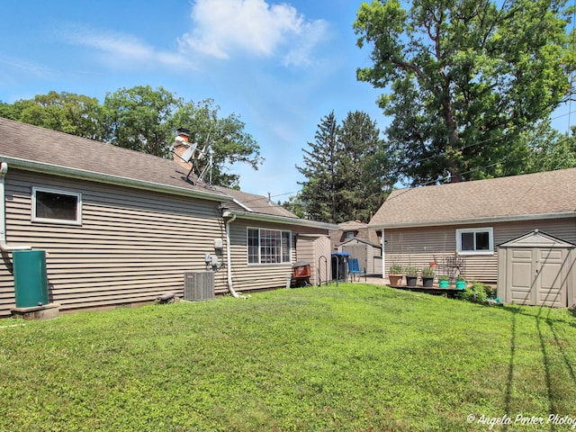 2912 Magellan Dr, Mchenry, IL 60051 - view of grassy yard featuring a storage shed