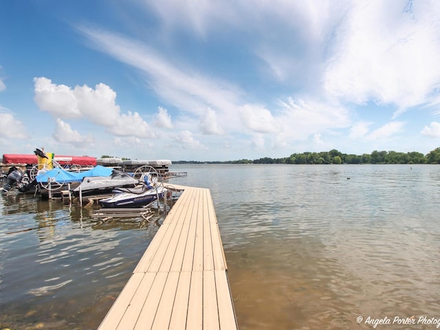 2912 Magellan Dr, Mchenry, IL 60051 - dock with a water view