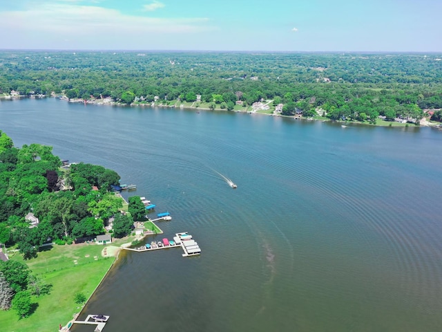 2912 Magellan Dr, Mchenry, IL 60051 - drone / aerial view of a large body of water