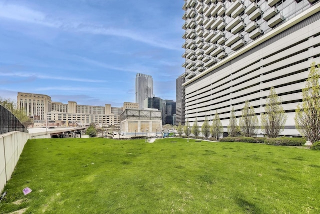 235 W Van Buren St Unit 3414, Chicago, IL 60607 - view of green lawn with a city view