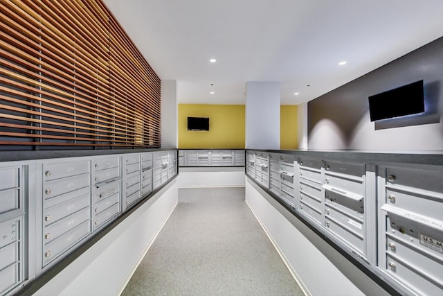 235 W Van Buren St Unit 3414, Chicago, IL 60607 - view of home's community with recessed lighting and mail area
