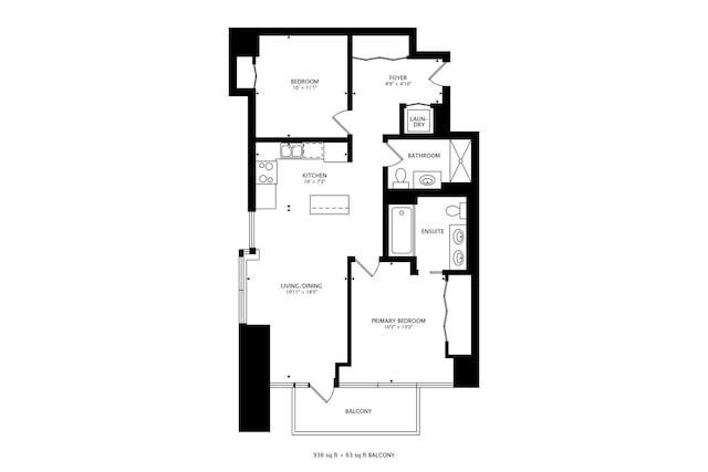 235 W Van Buren St Unit 3414, Chicago, IL 60607 - property floor plan
