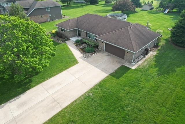 view of subject property