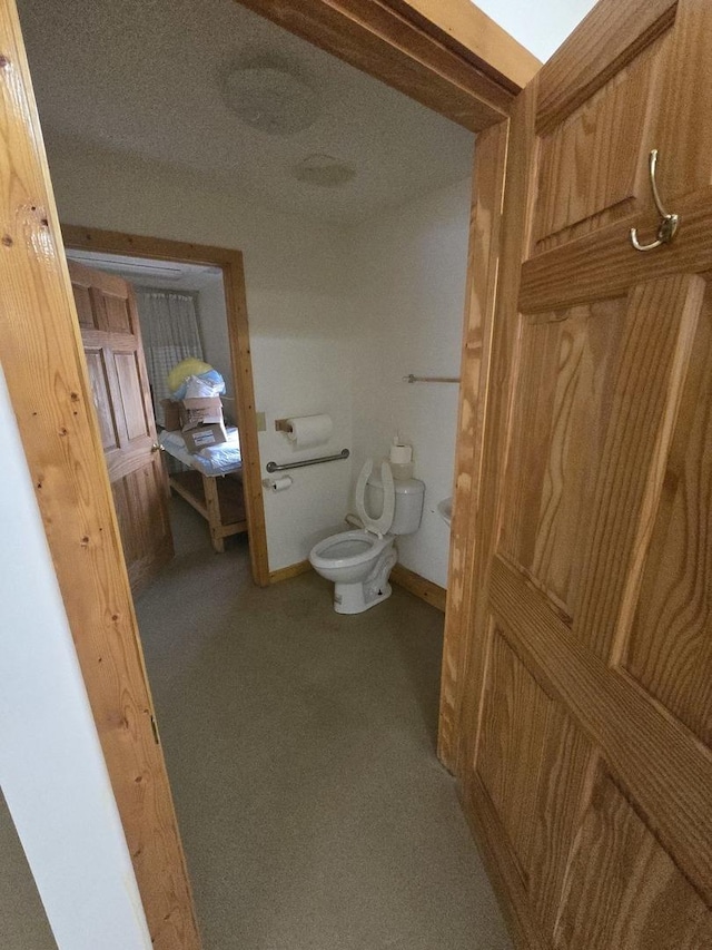 bathroom with toilet