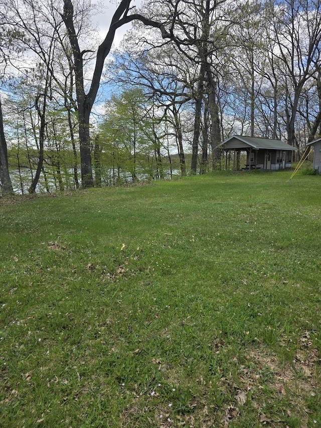 view of yard