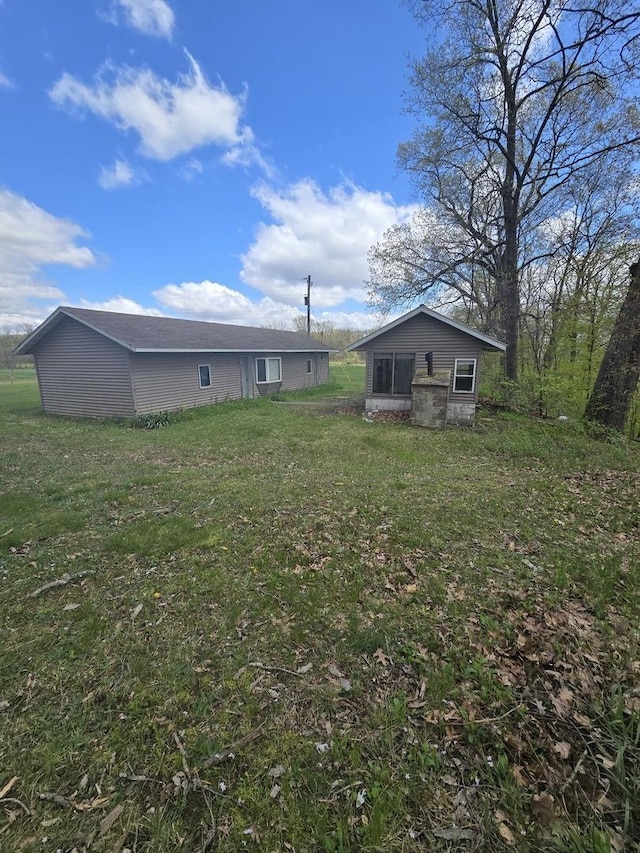 view of yard