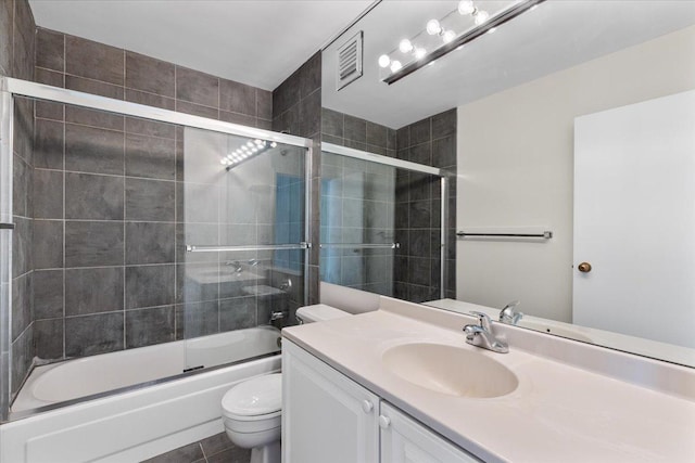 111 W Maple St Unit 3001, Chicago, IL 60610 - bathroom with toilet, vanity, and enclosed tub / shower combo