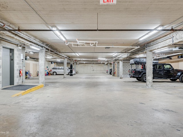 17200 Oak Park Ave Unit R-206, Tinley Park, IL 60477 - view of parking garage