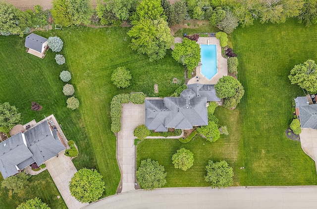12318 W Donegal Ln, New Lenox, IL 60451 - bird's eye view of a pool