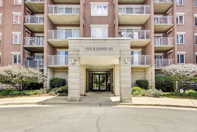6560 W Diversey Ave Unit 412D, Chicago, IL 60707 - view of apartment building / complex