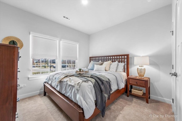 3610 Reddington Cir, Elgin, IL 60124 - bedroom with baseboards, carpet flooring, and visible vents