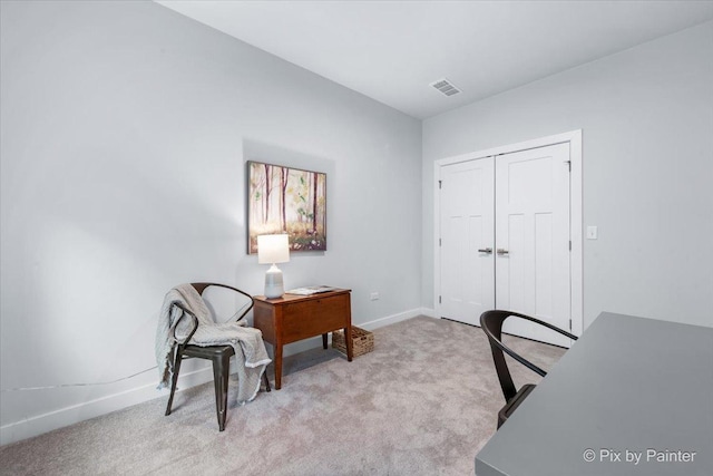 3610 Reddington Cir, Elgin, IL 60124 - office space with light colored carpet, baseboards, and visible vents