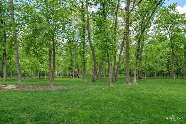 4779 Lees Ct, Oswego, IL 60543 - view of grassy yard with a playground