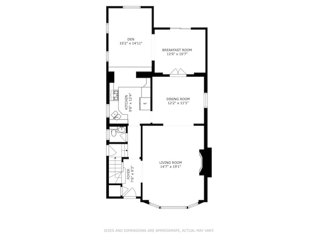 2815 W Jarvis Ave, Chicago, IL 60645 - floor plan / room layout