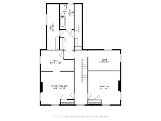 1027 Paul St, Ottawa, IL 61350 - room layout